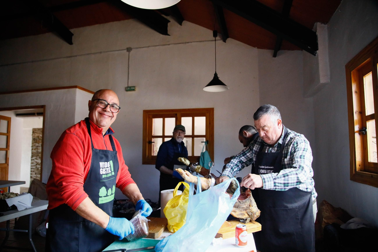 La ruta recolectora de setas en Abla por las XIX Jornadas Micológicas, en imágenes