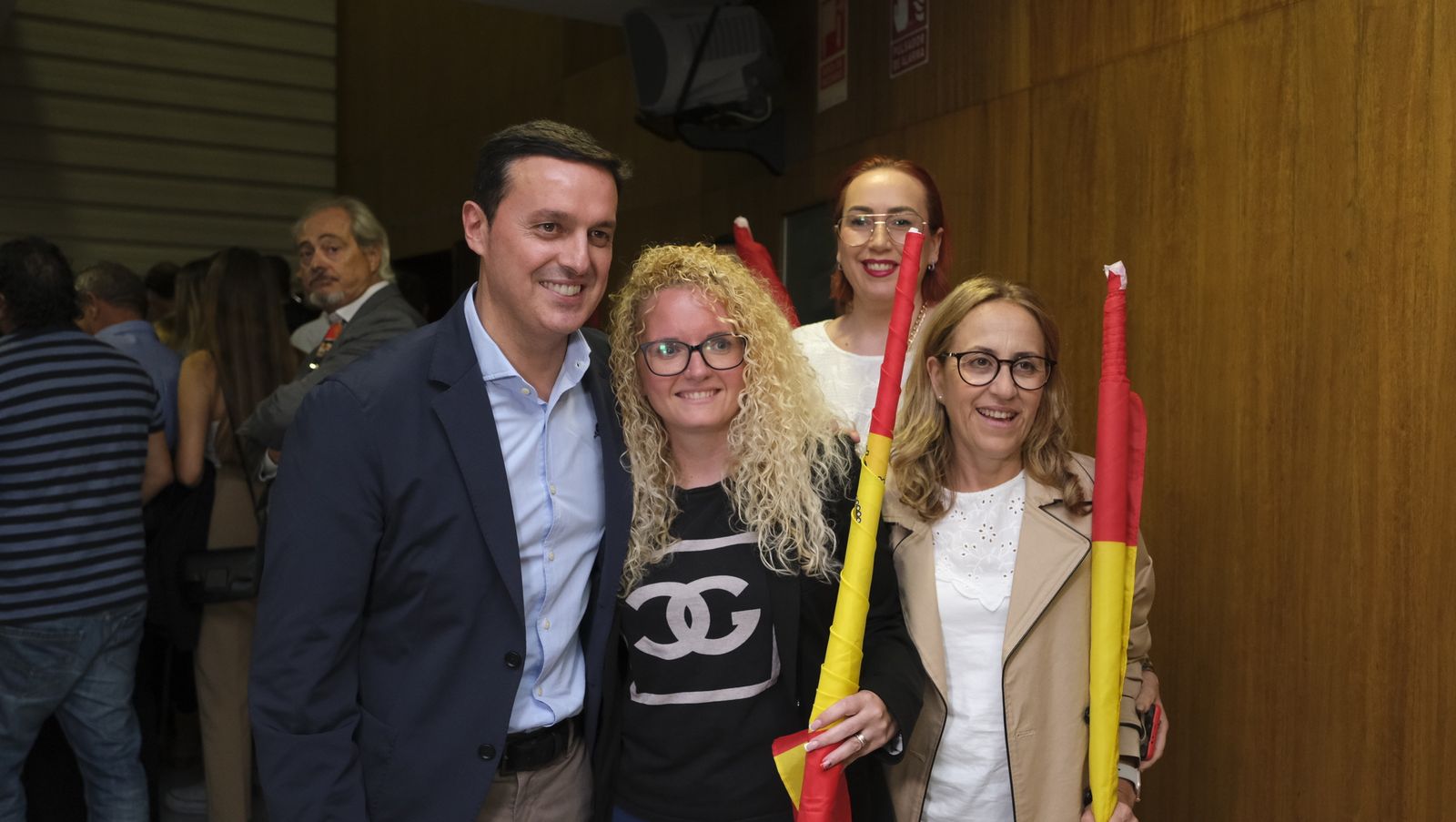 Imágenes de Rajoy apoyando la candidatura de Gabriel Amat a la Alcaldía de Roquetas de Mar