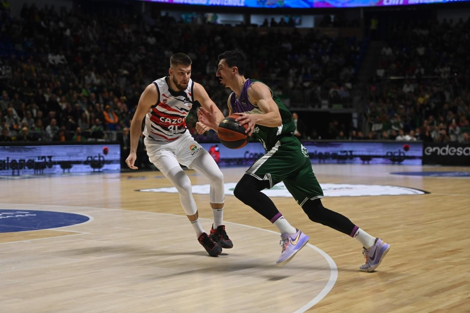 El Unicaja - Cazoo Baskonia, en imágenes