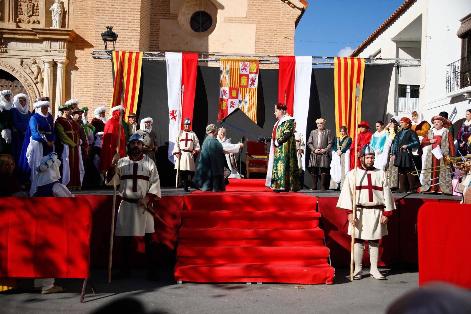 La Recreación de la Pernoctación de los Reyes Católicos en Fiñana, en imágenes