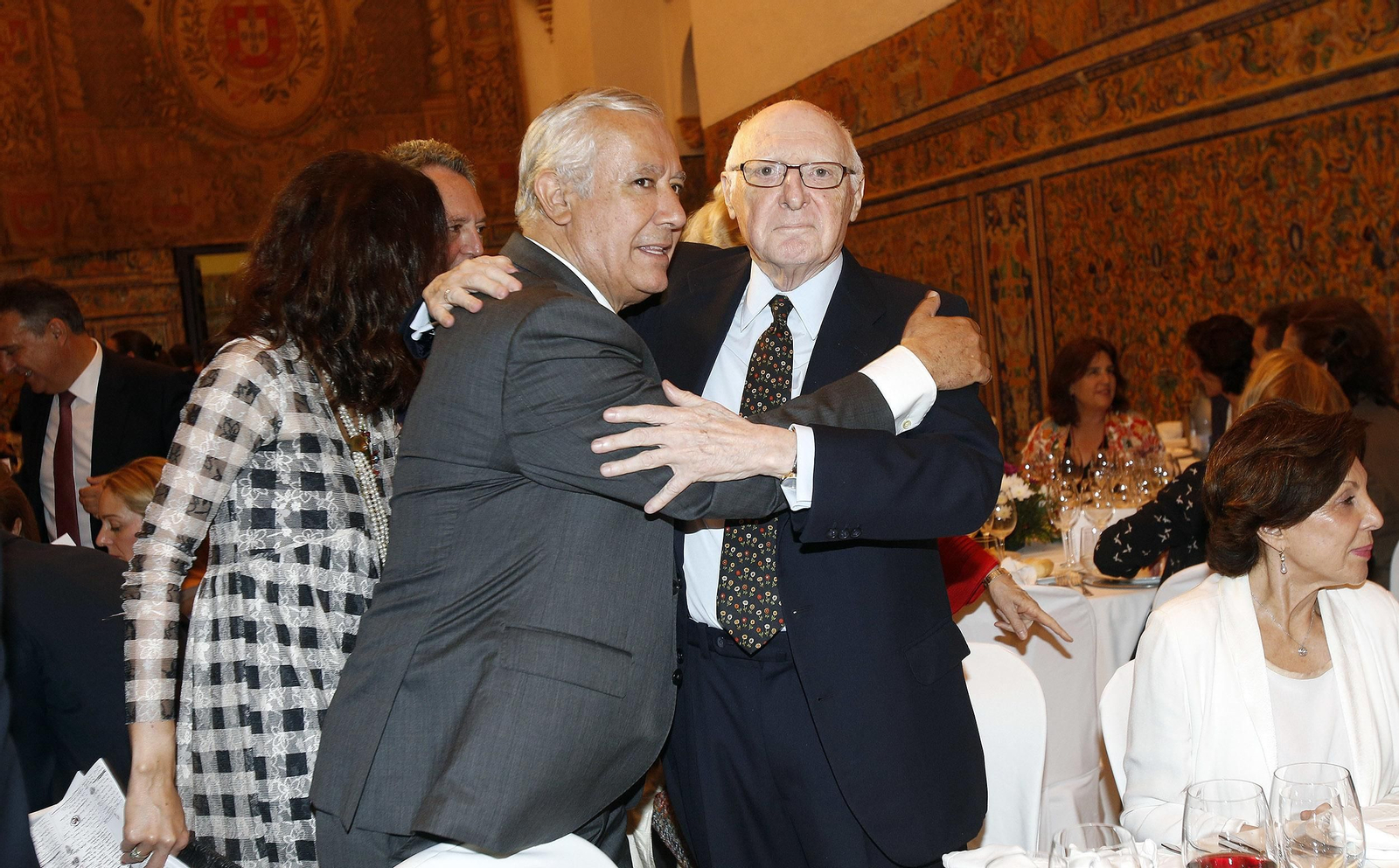 Los asistentes al VII Premio Manuel Clavero