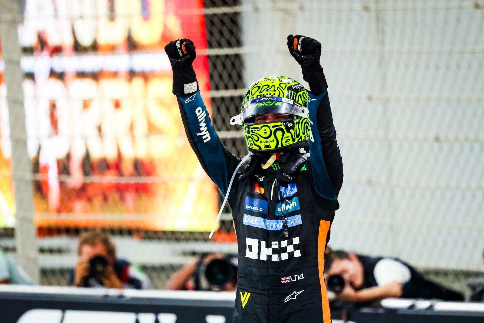 Las fotos del título mundial de Lando Norris en la Fórmula 1