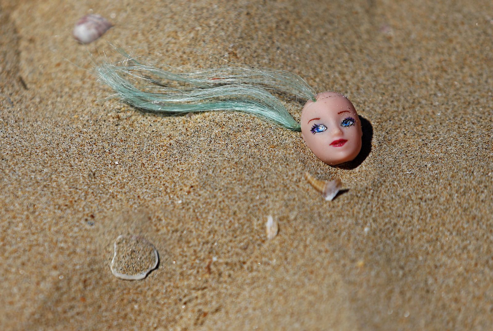 Imágenes de las playas de Huelva en el sábado 15 de agosto