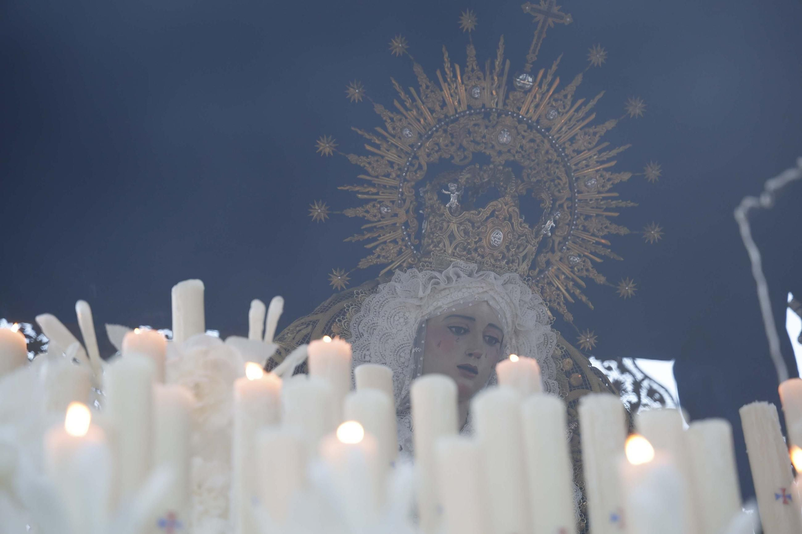 Fotos del Miércoles Santo en La Línea Oración en el Huerto, Abandono y Medinaceli