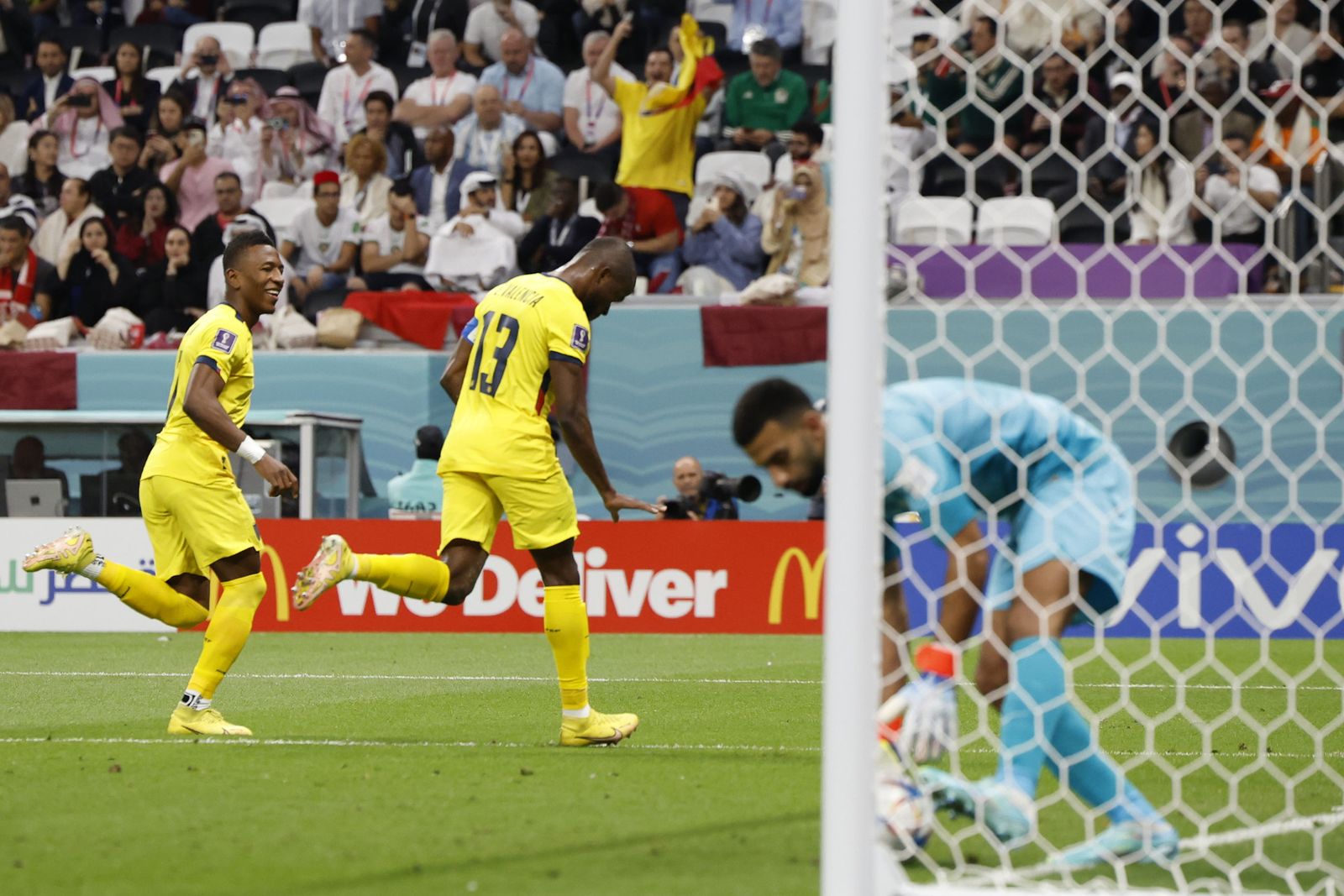 Las imágenes del Qatar - Ecuador, partido inaugural del Mundial 2022