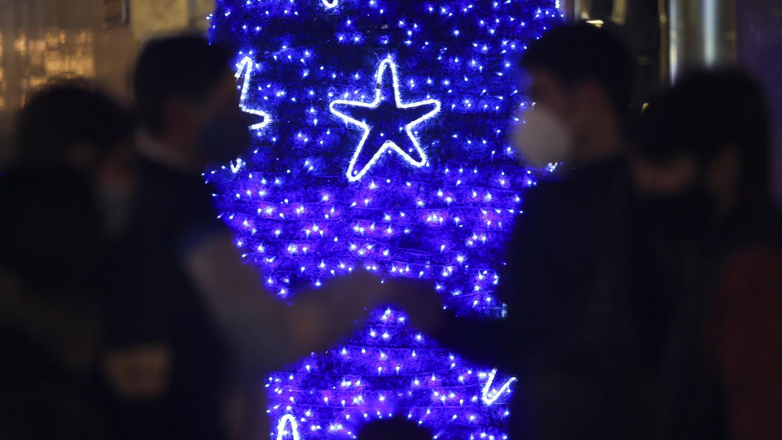 La inauguración de las luces de Navidad de Málaga