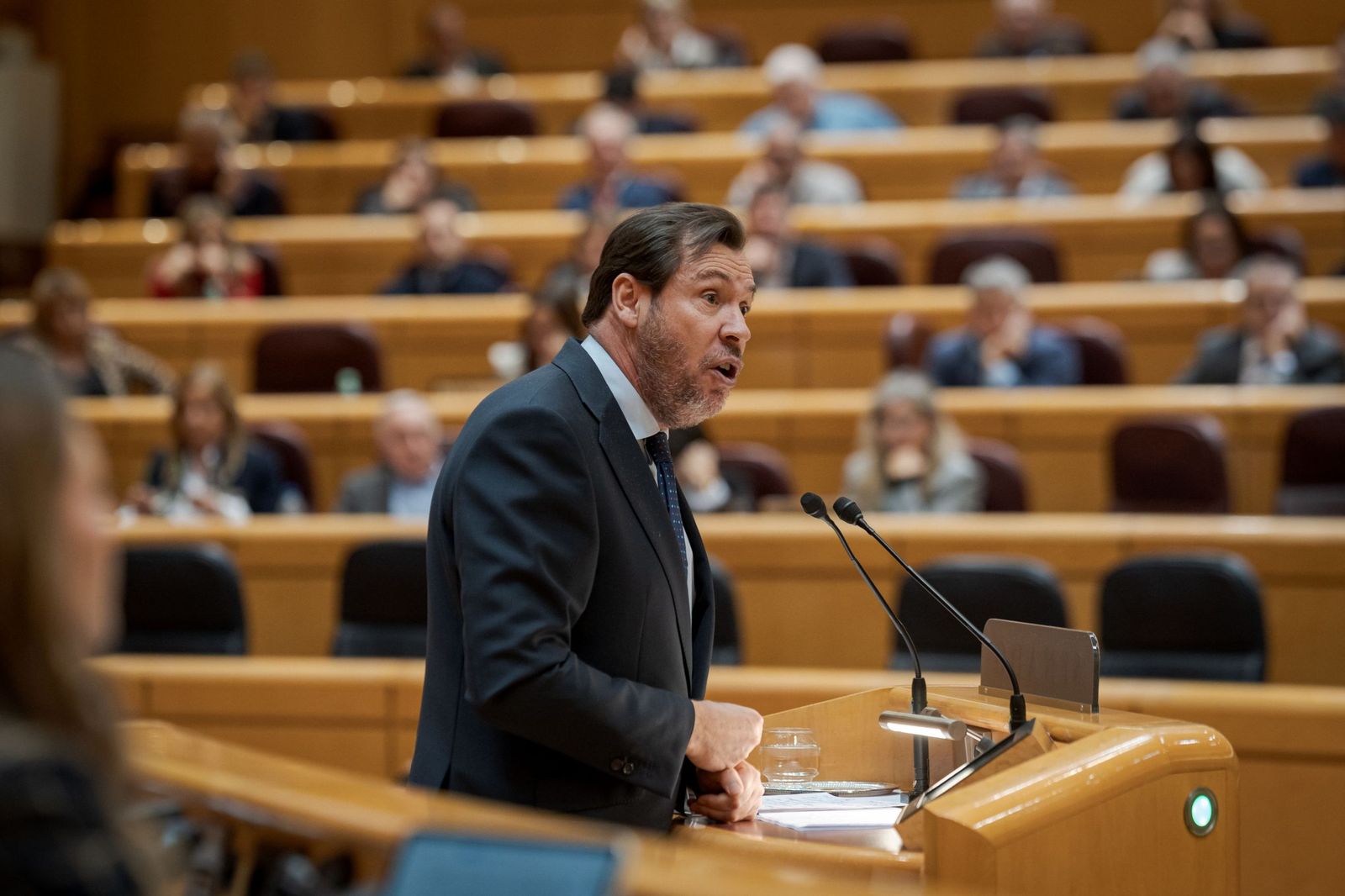 El ministro de Transportes, Óscar Puente.
