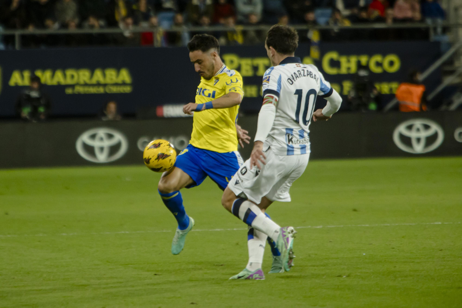 Cádiz CF - Real Sociedad, las imágenes del partido .