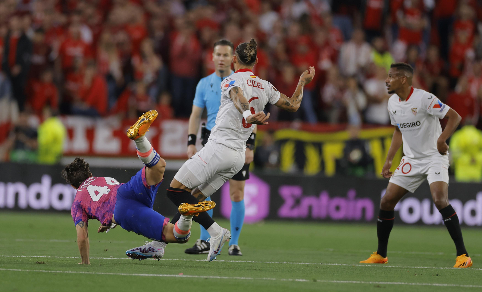Las imágenes del Sevilla fc-Juventus