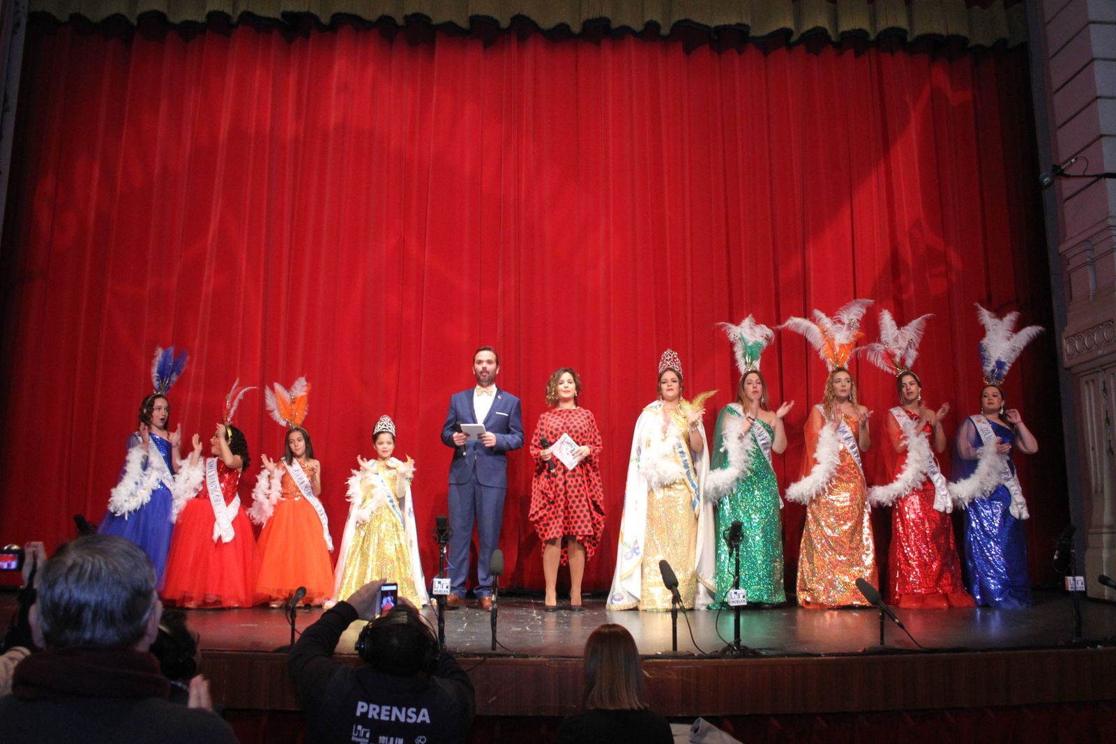 Imágenes del primer día de preliminares de concurso del Carnaval Colombino 2018