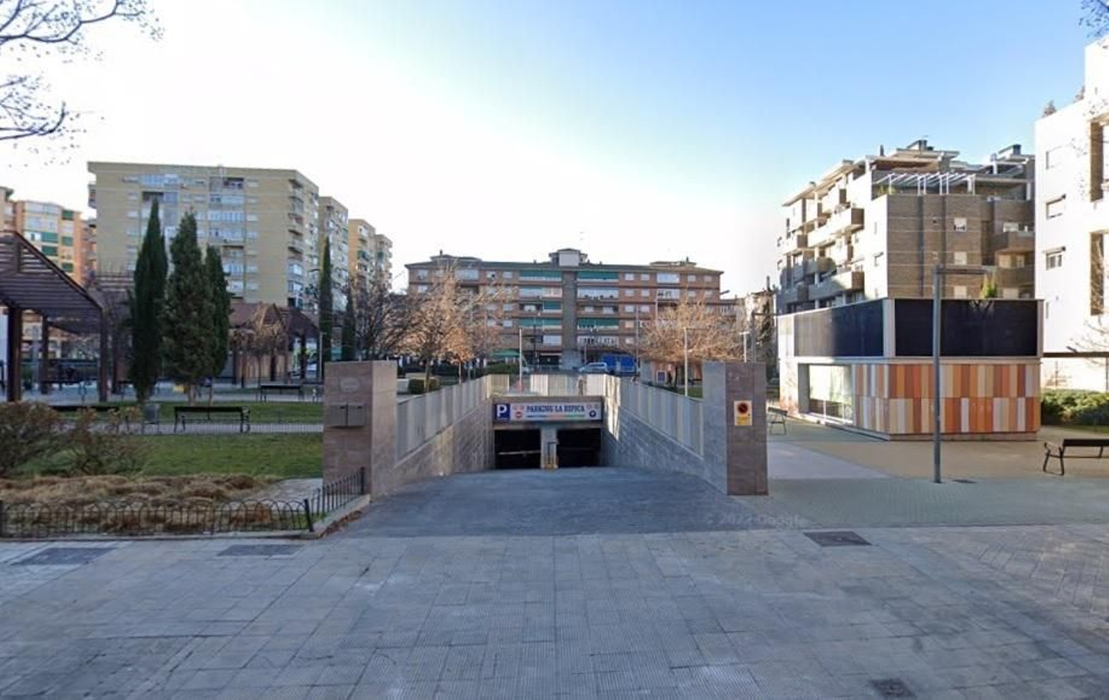 Imagen de archivo del parking de La Hípica