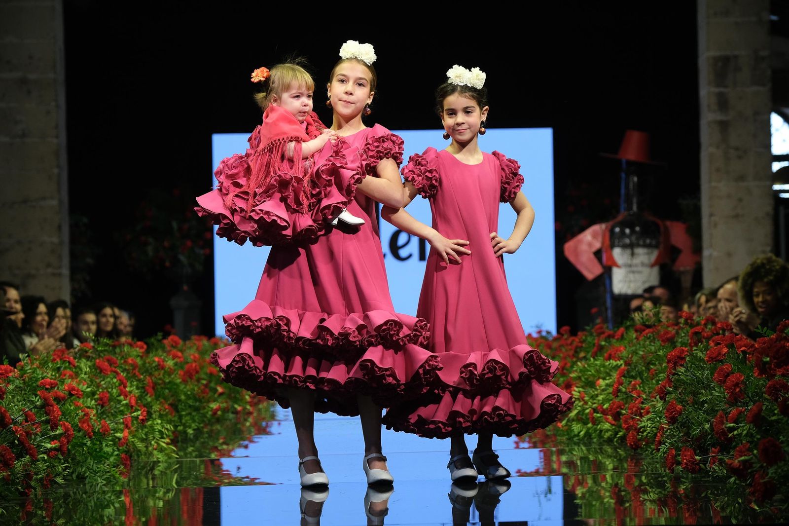 Desfile infantil de Ernesto Sillero en la Pasarela Flamenca Jerez Tío Pepe 2023