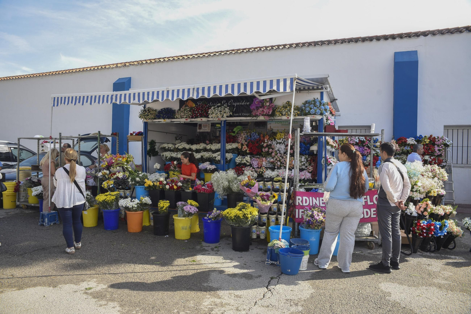 Fotos del Día de Todos los Santos en La Línea