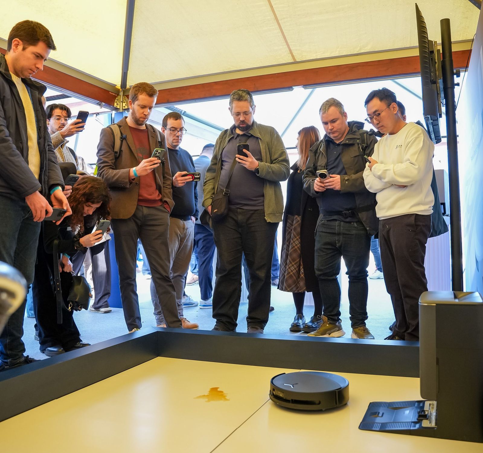 Evento de presentación de Ecovacs Robotics en Barcelona