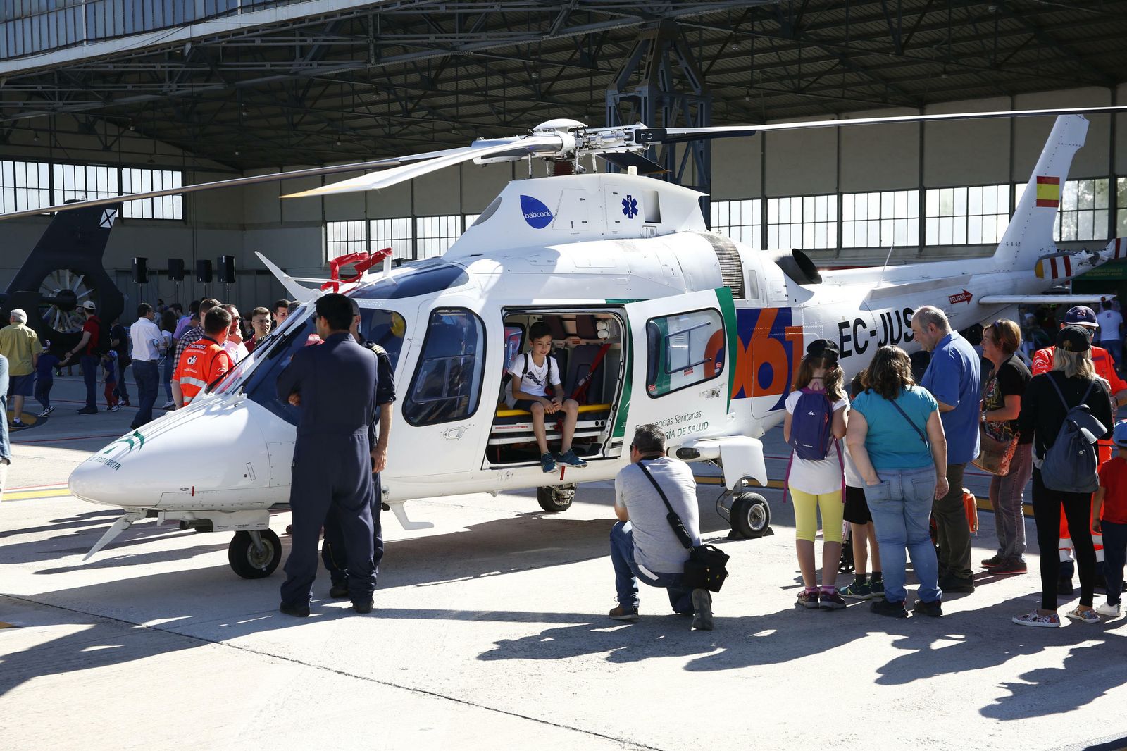 Jornada de puertas abiertas y 'altos vuelos' en la Base Aérea de Arilla