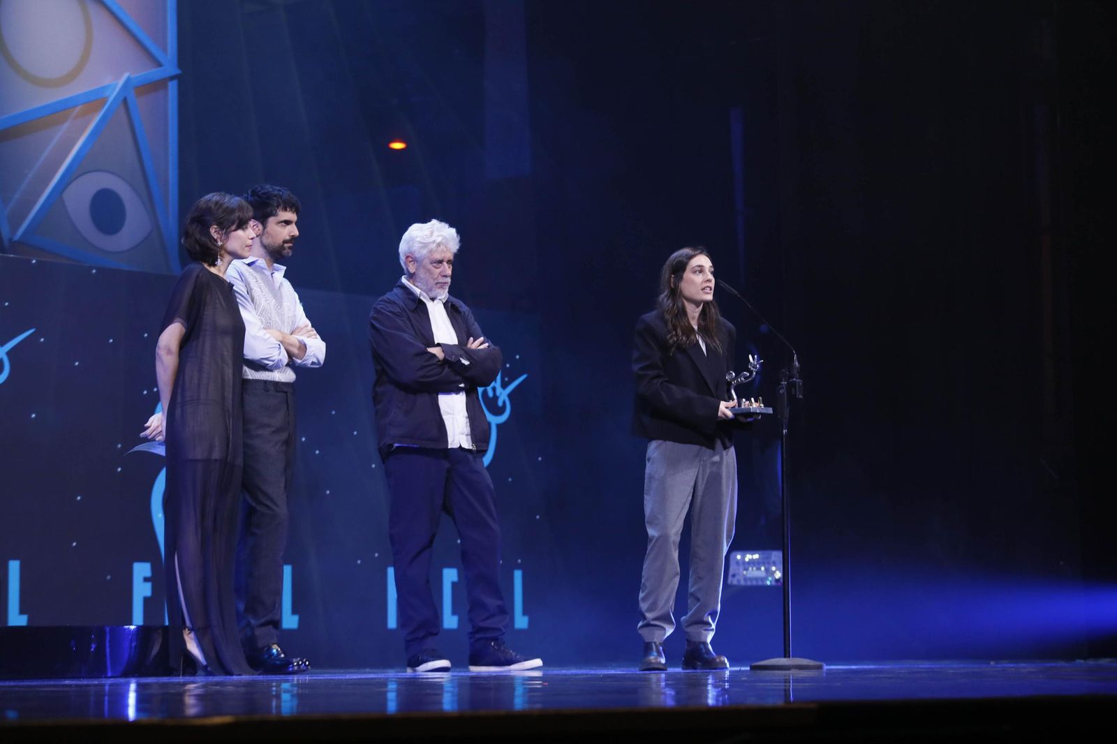 Las imágenes de la gala del Festival Internacional de Cine de Almería (Fical) con el premio 'Almería, tierra de cine' a Karra Elejalde