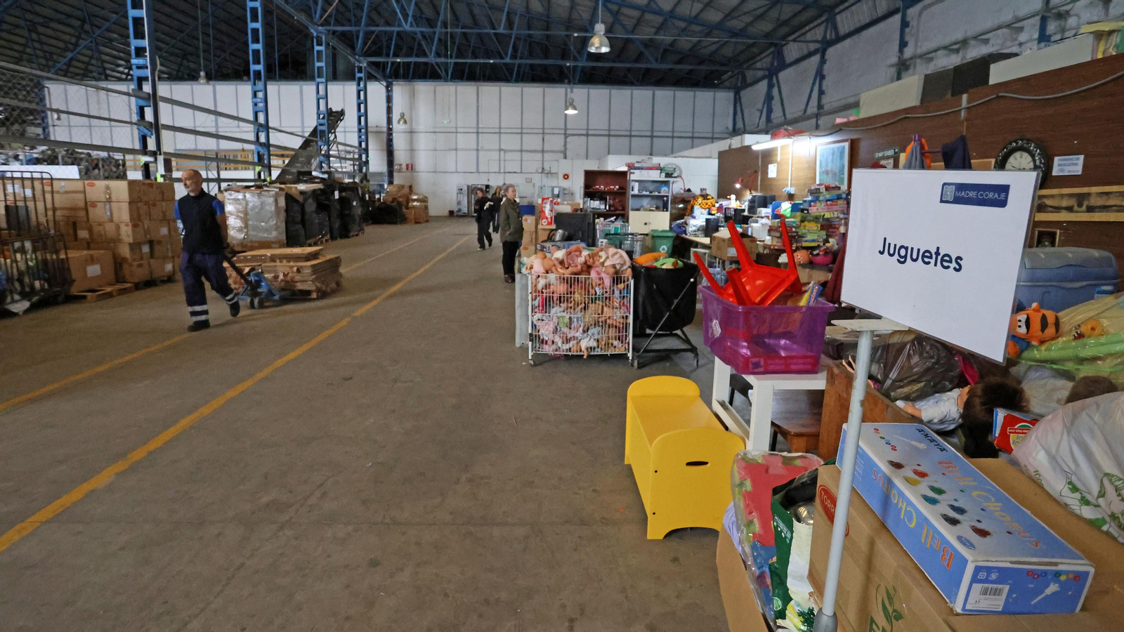 Contenedor 500 de Madre Coraje en Jerez