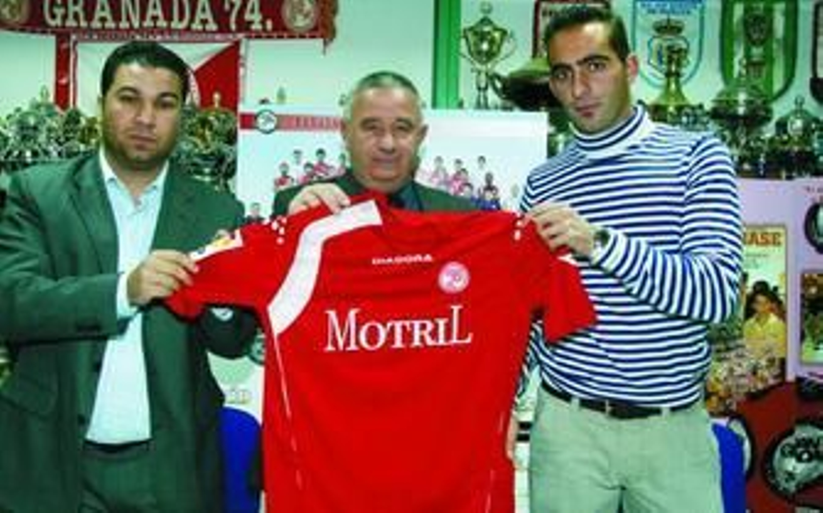 De izquierda a derecha, Cordero, Marsá y Alberto.