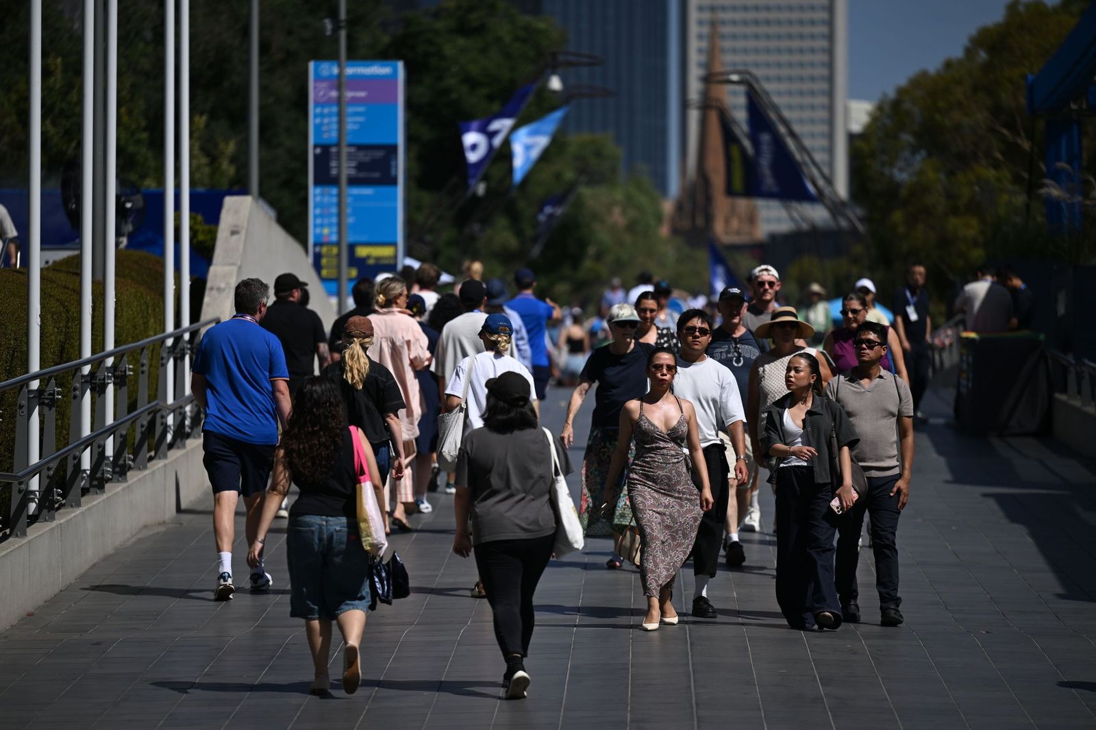 Las fotos de Alcaraz y del resto de cuartos de final de Australia
