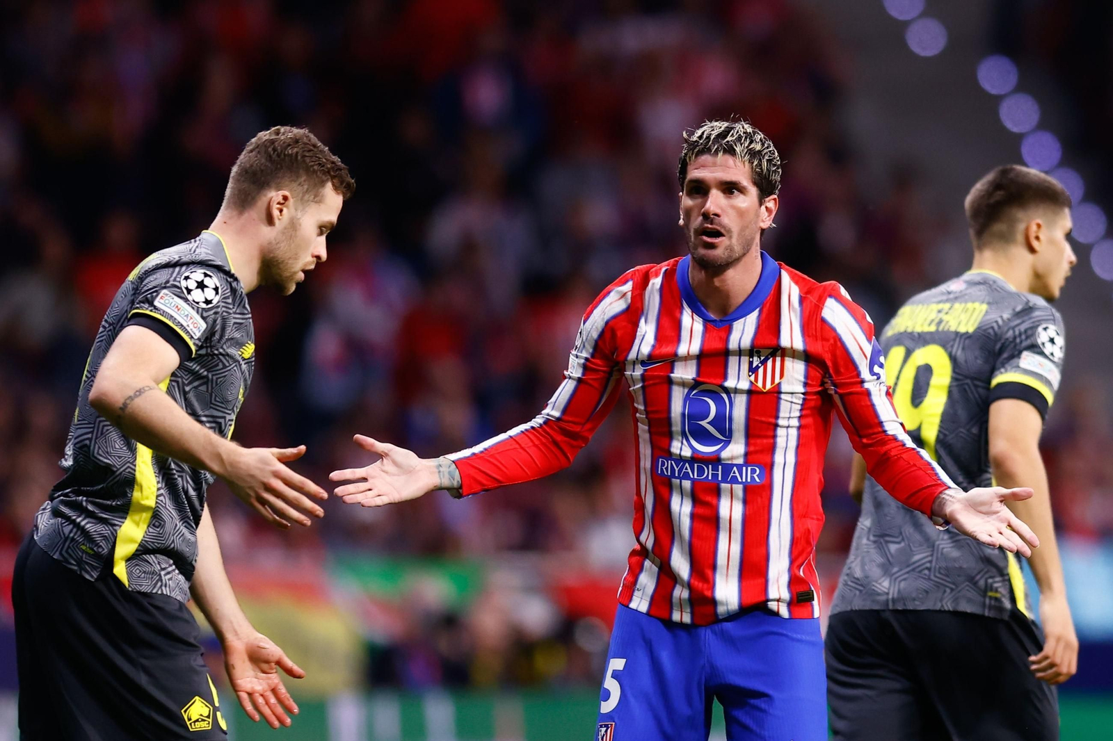 Las mejores imágenes del Atlético de Madrid en su duelo contra el Lille