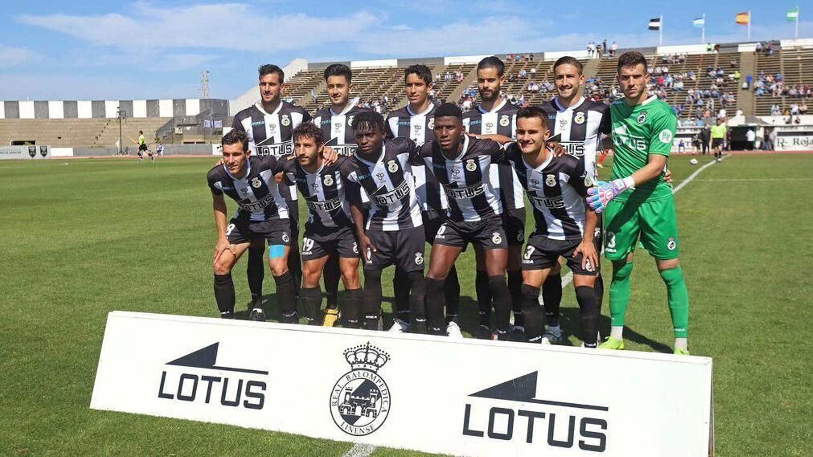Formación inicial de la Balona frente al Sevilla Atlético Formación inicial de la Balona frente al Sevilla Atlético