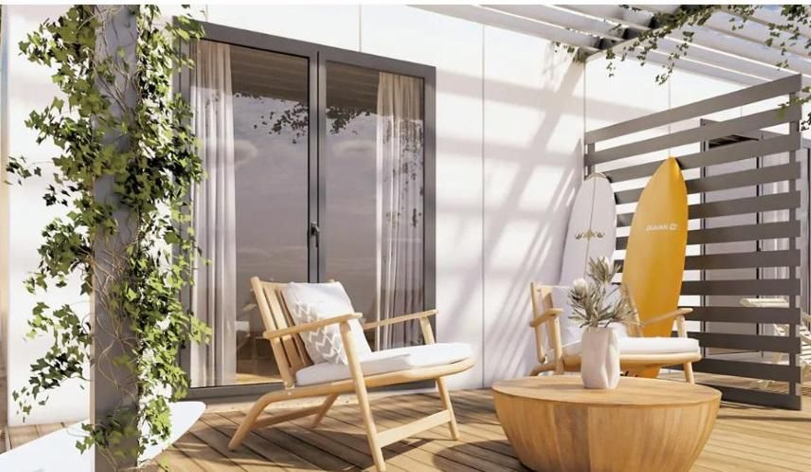 Nuevo proyecto hotelero en la residencia de tiempo libre.