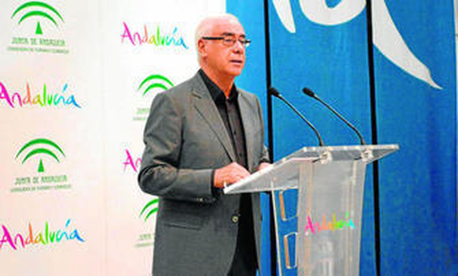 Luciano Alonso, en la sede de Turismo Andaluz.