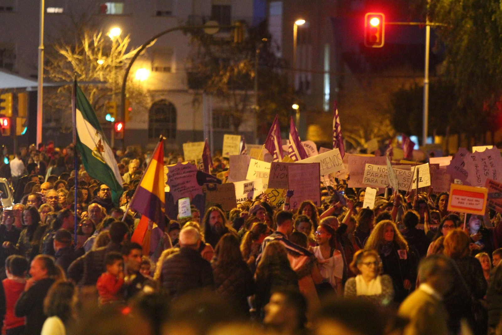 Imágenes de la Manifestación del día Internacional de la Mujer