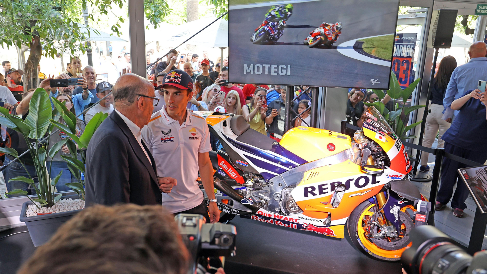 Márquez estrena Garage 93 en Jerez Márquez estrena Garage 93 en Jerez