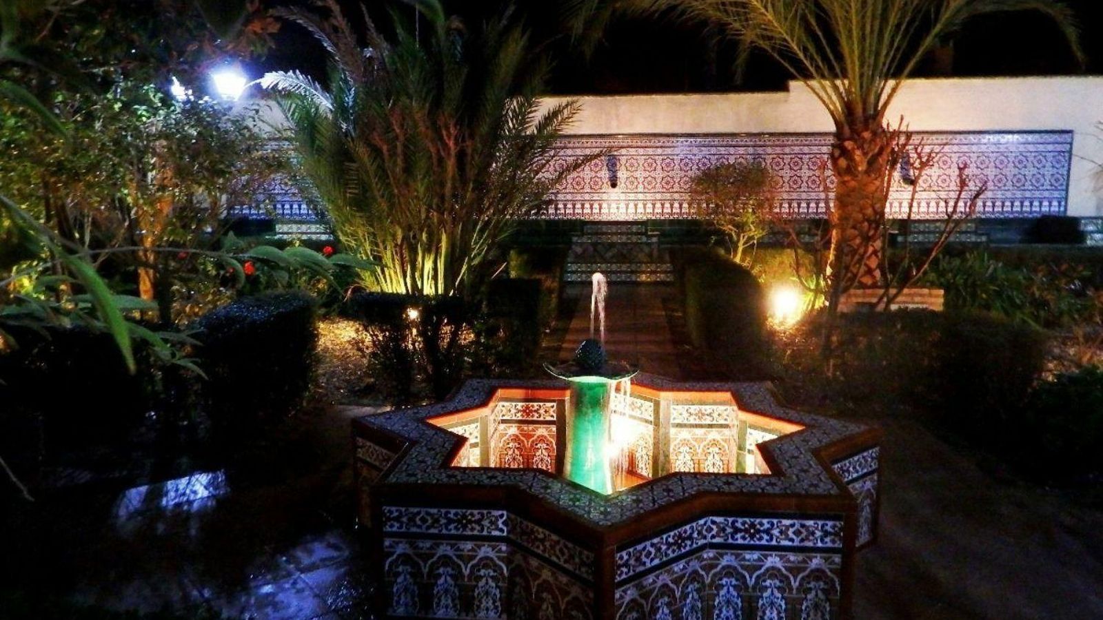 Interior del chalet situado a escasa distancia de la playa de La Barrosa.