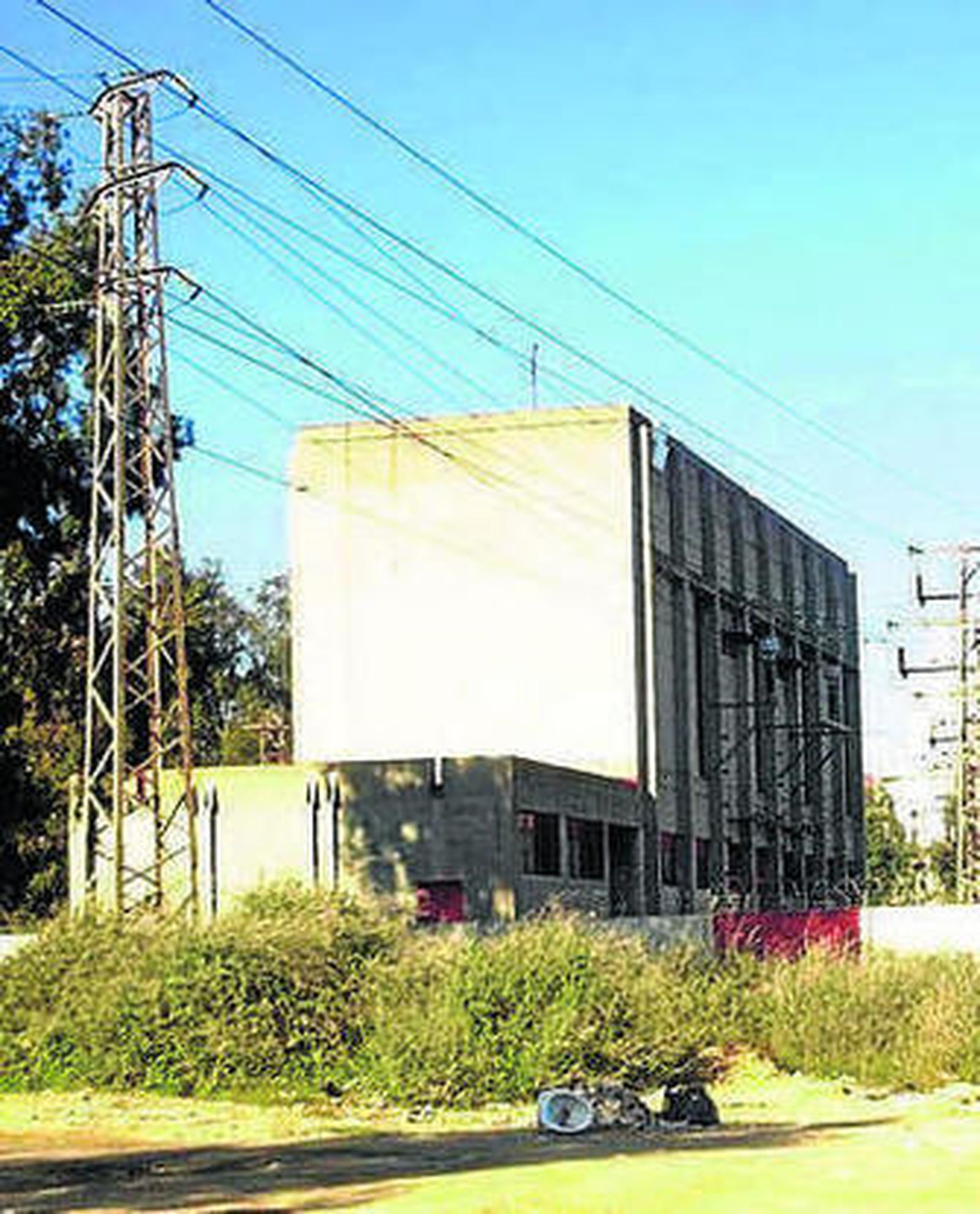 La subestación Titán, en 2005.