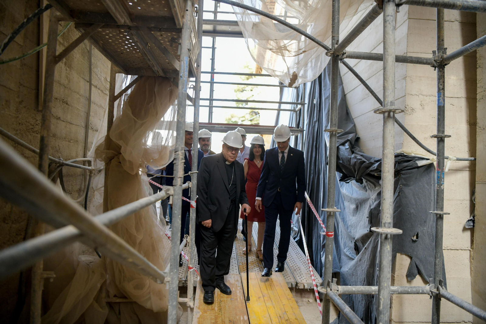 La mayor intervención en la Abadía del Sacromonte de Granada acabará en inicio de 2023 La mayor intervención en la Abadía del Sacromonte de Granada acabará en inicio de 2023