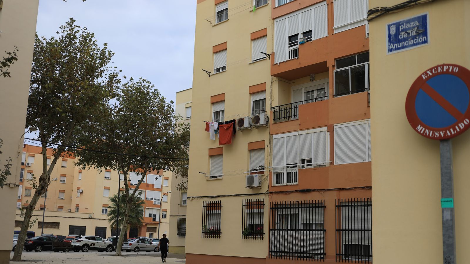 Plaza de la Anunciación, en la barriada San José de San Fernando.
