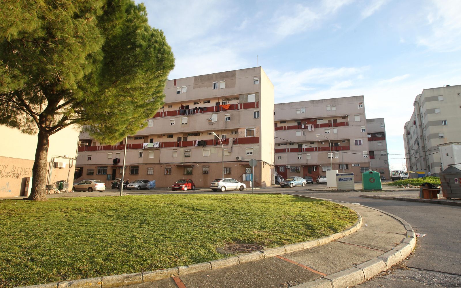 Vista de una parte de la barriada San Juan de Dios.