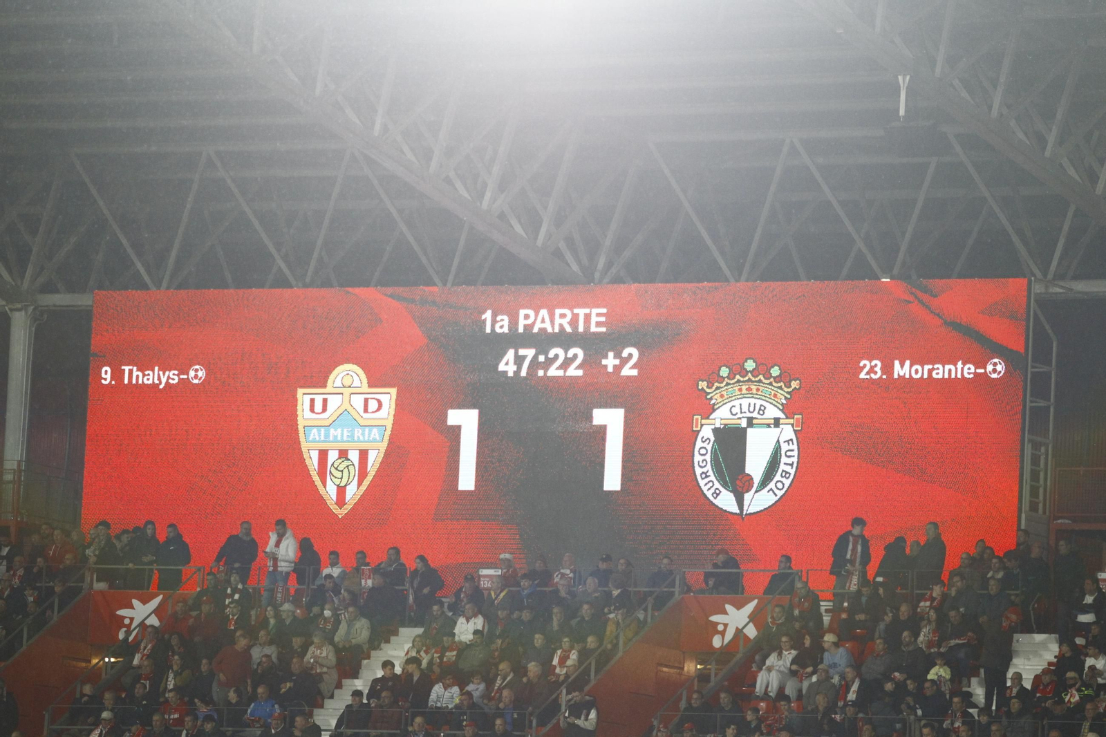 Las fotos del partido de fútbol U.D. Almería-Real Burgos