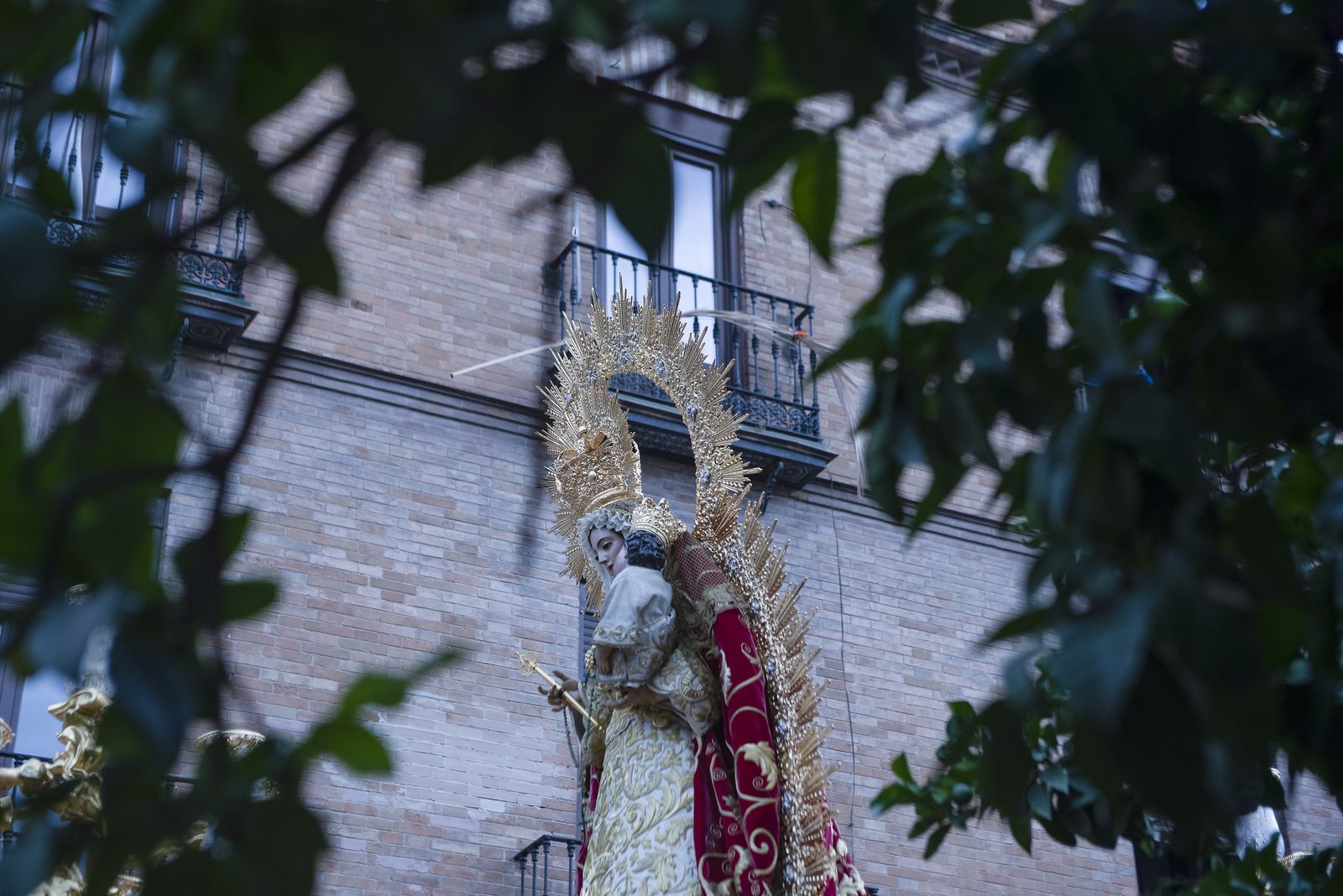 Las imágenes de la procesión de la Virgen del Rosario de la Macarena