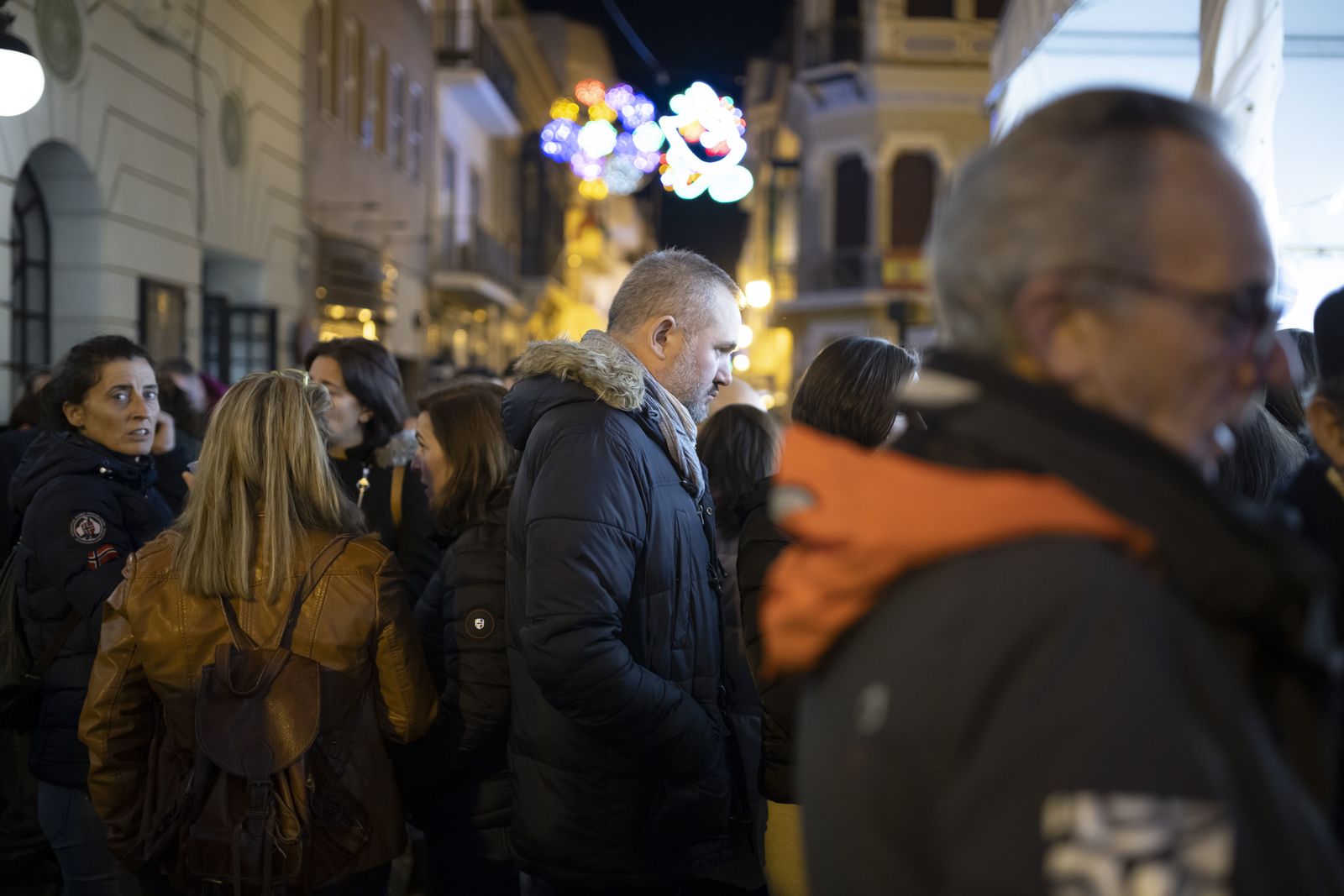Ambiente del primer día de semifinal del Carnaval Colombino