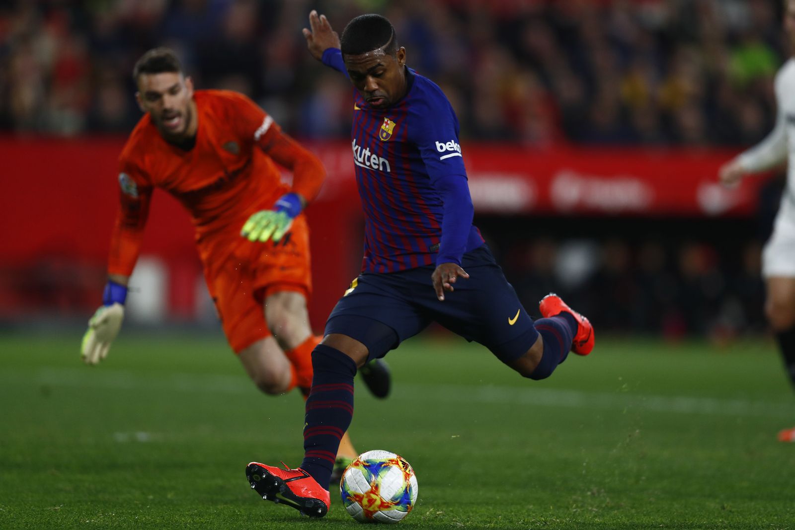 Las imágenes del Sevilla FC-Barcelona de Copa del Rey