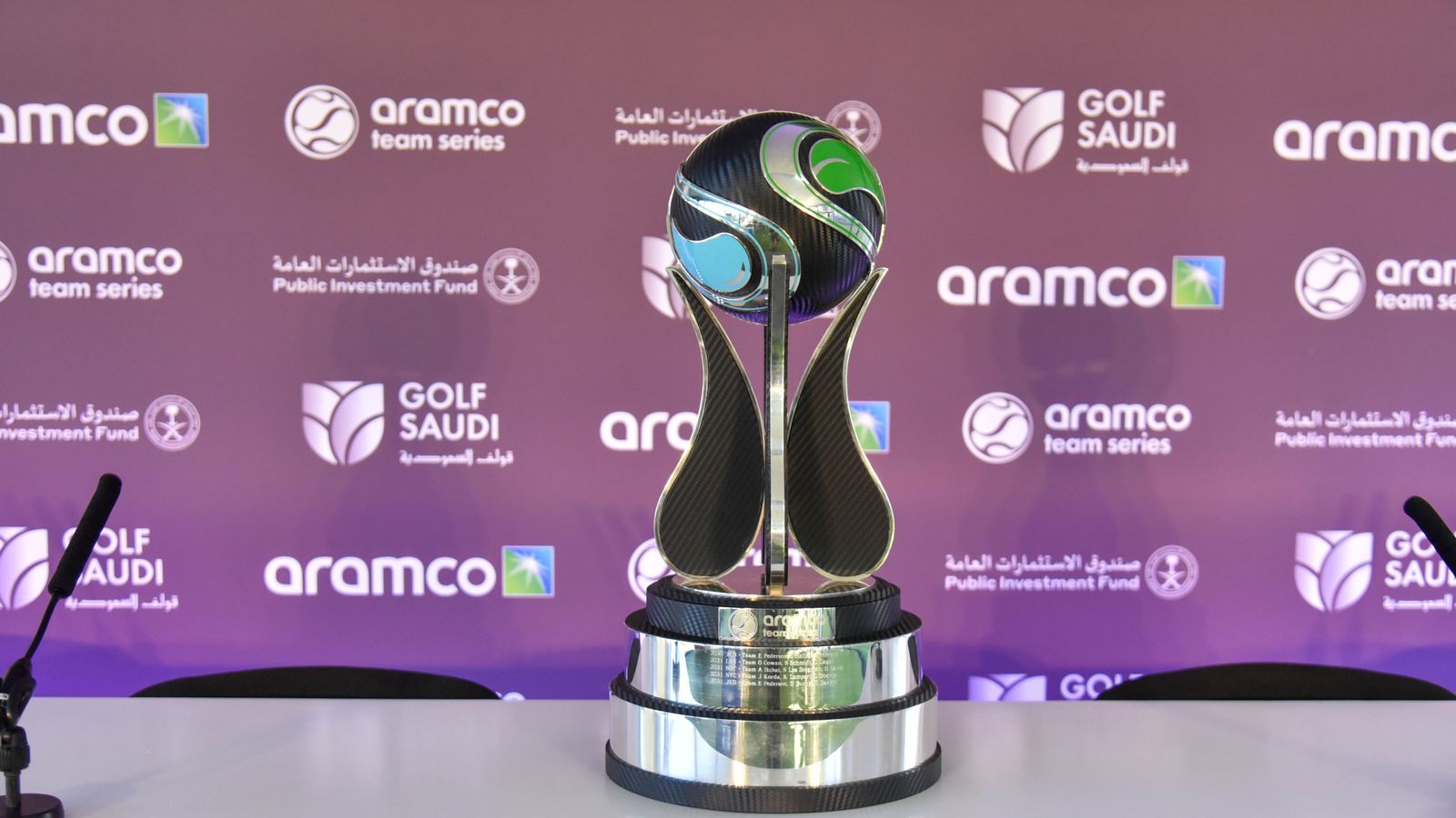 Las fotos de la presentación del Aramco Team Series de La Reserva de Sotogrande