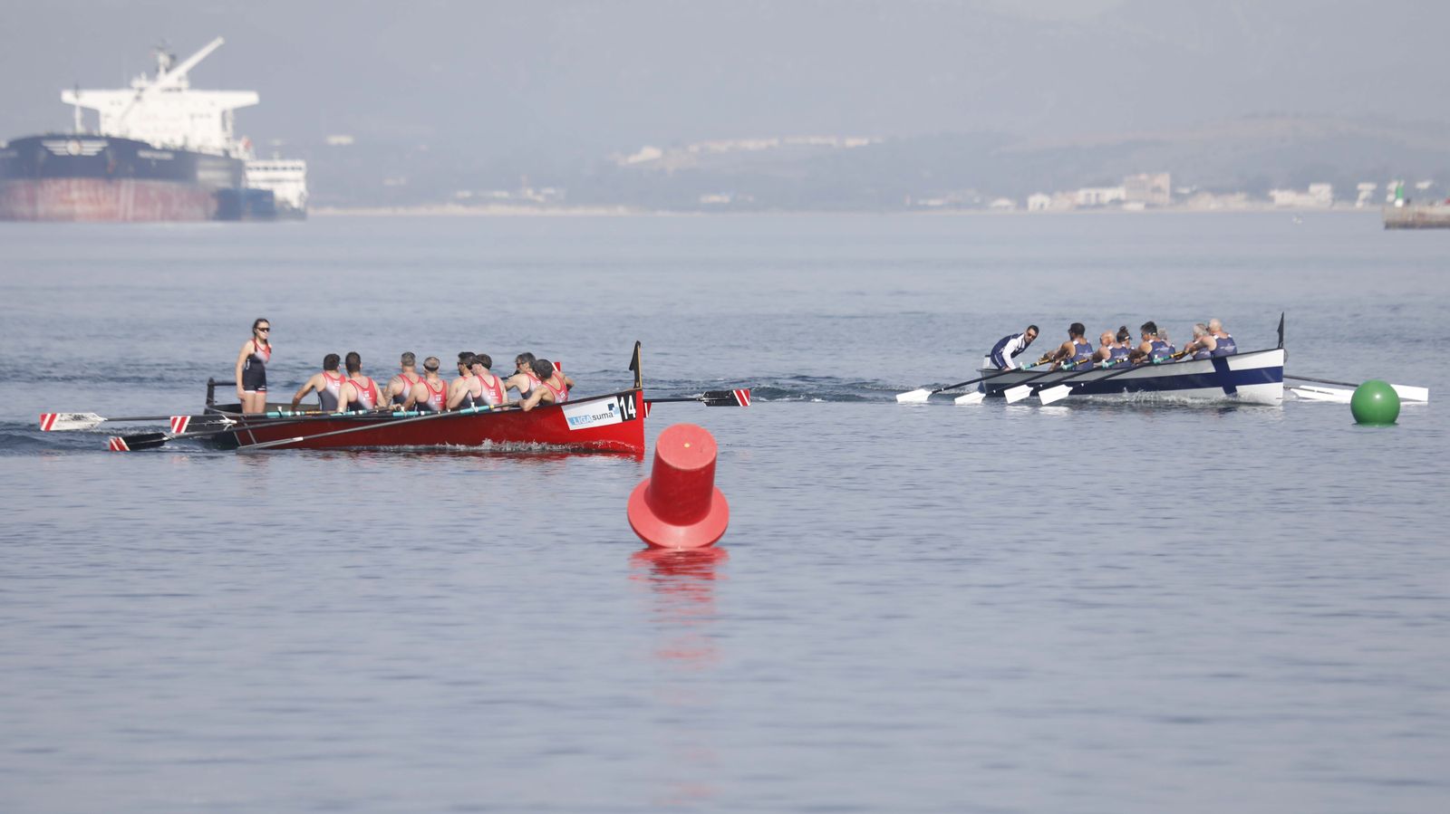 Las fotos de la tercera jornada del Campeonato de España de Remo en banco fijo, en La Línea