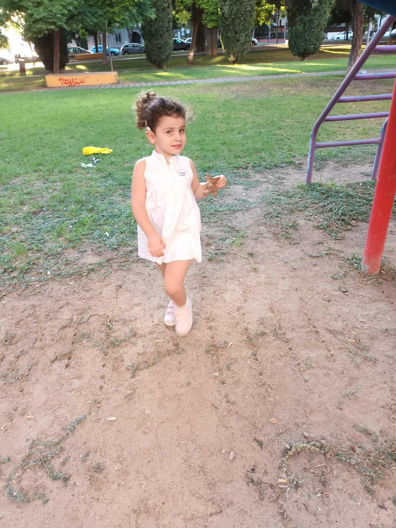 Una imagen de la pequeña Valentina.