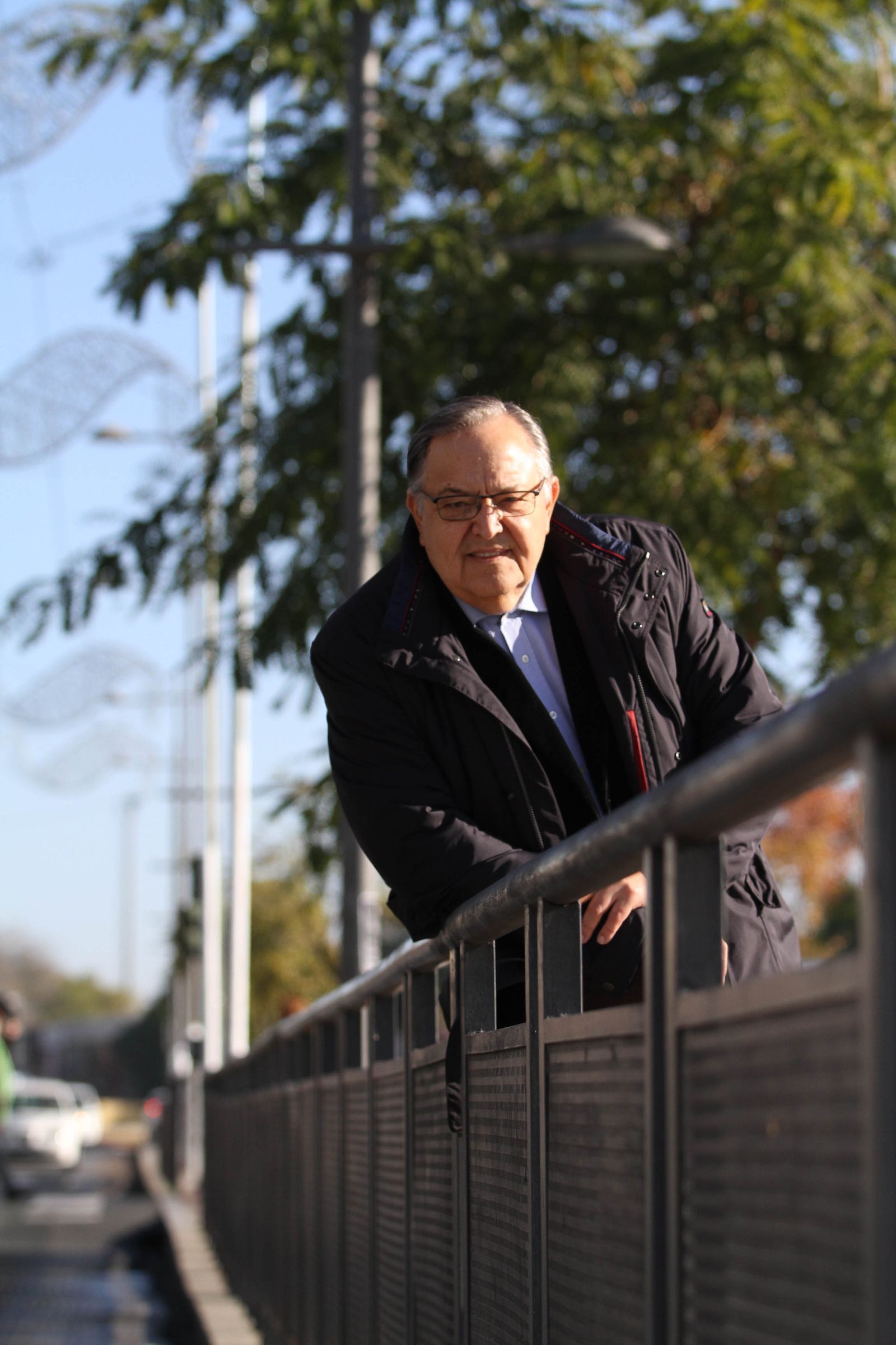 Eduardo Herrera, en Ciudad Expo, donde reside.