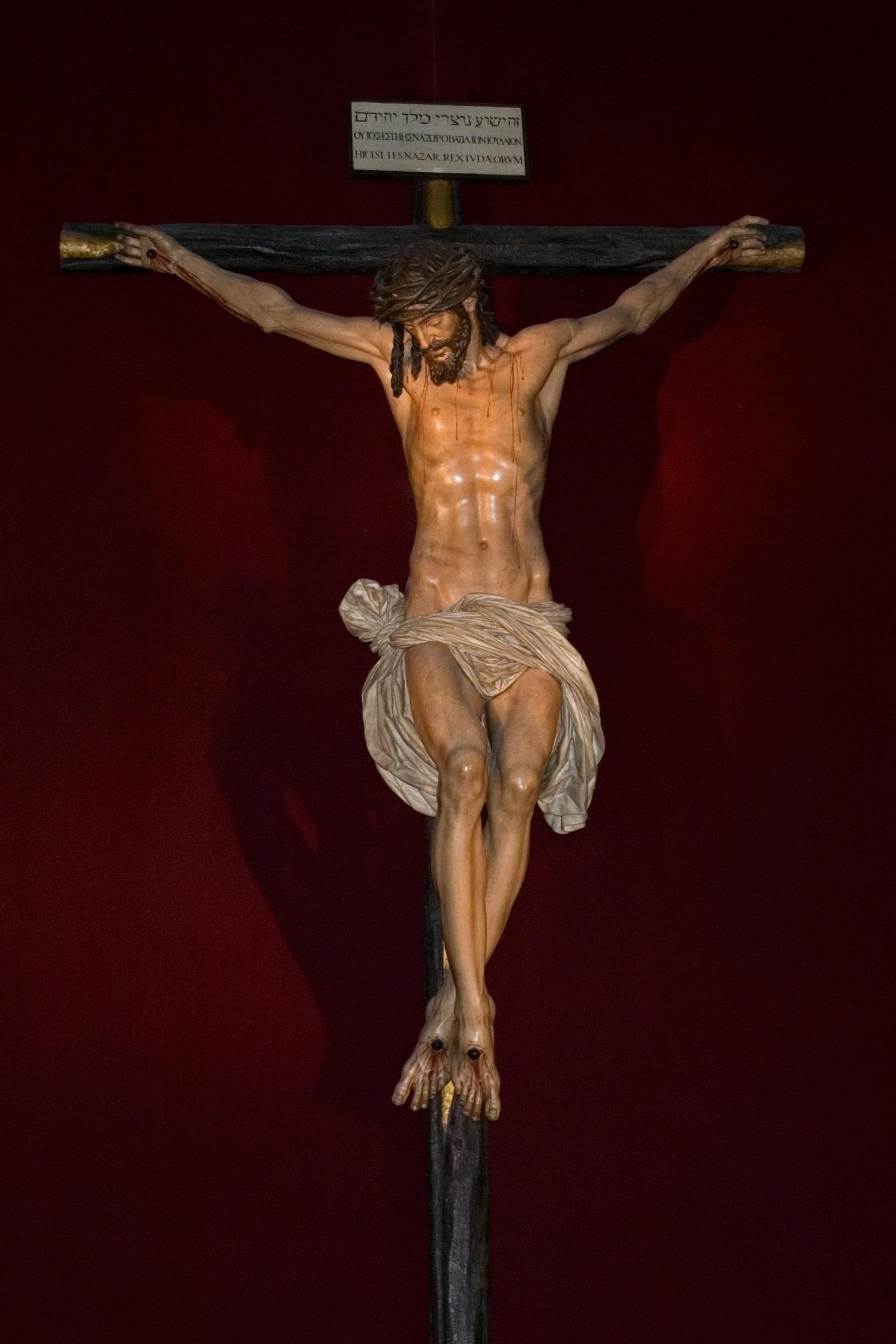 Cristo de la Clemencia de Montañés en la Catedral de Sevilla.