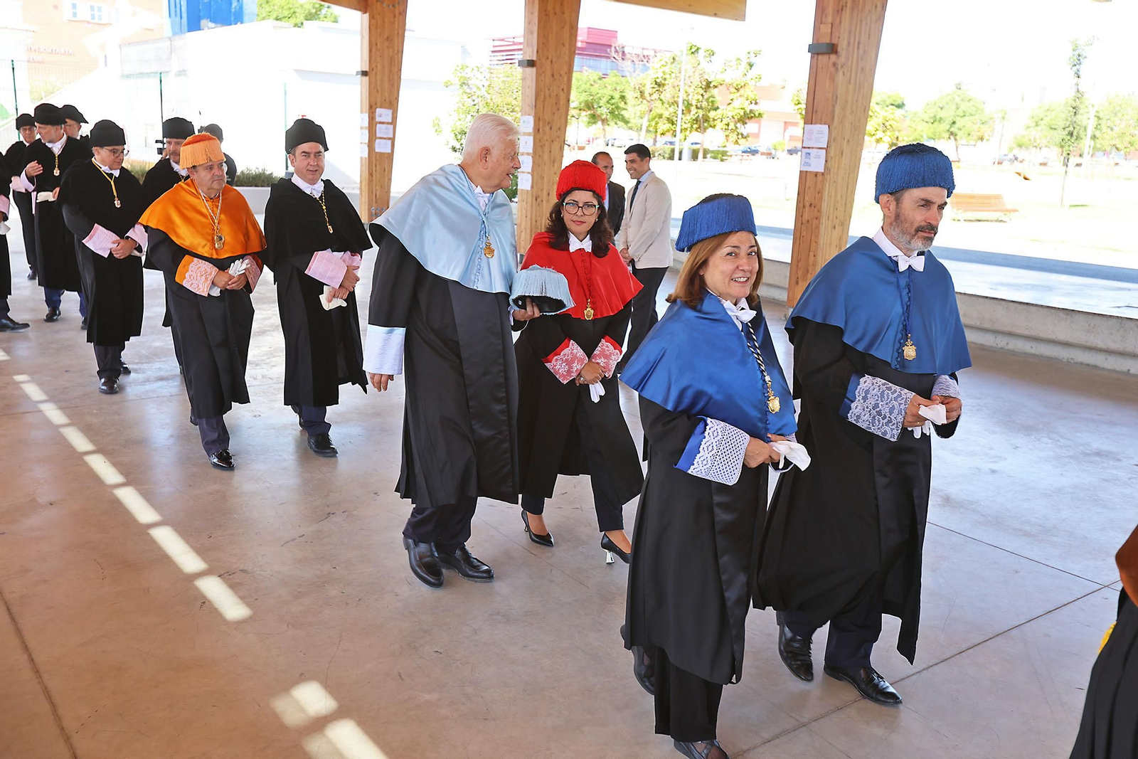 Imágenes del Acto solemne de apertura del curso 2024-2025 de las universidades andaluzas