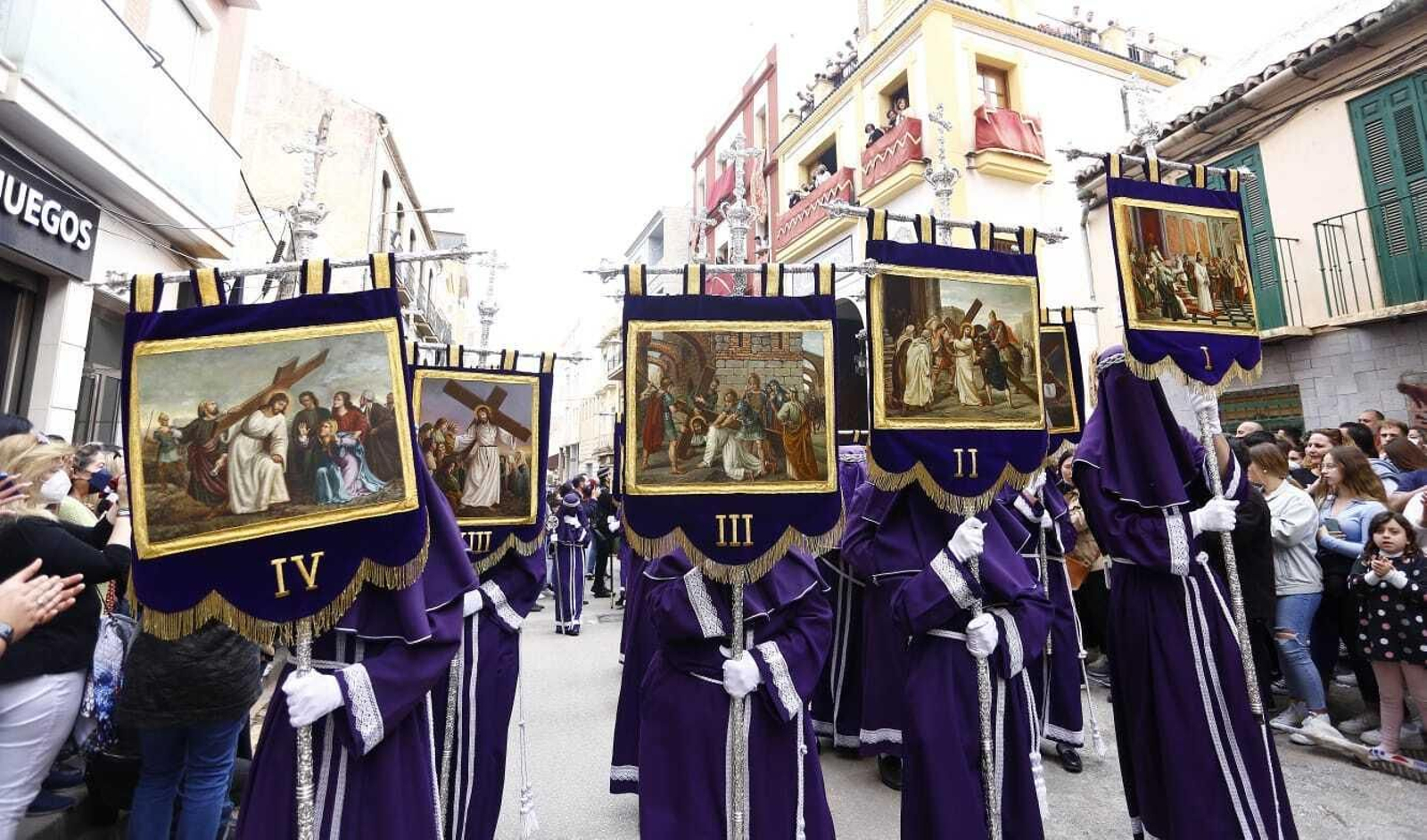 Las fotos de Gitanos, en el Lunes Santo de Málaga