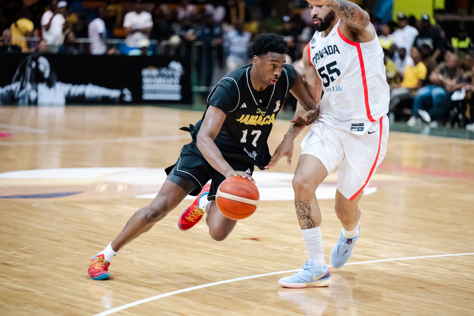 Chase Audige cierra la ventana con Jamaica: 11 puntos, cinco robos y cuatro asistencias