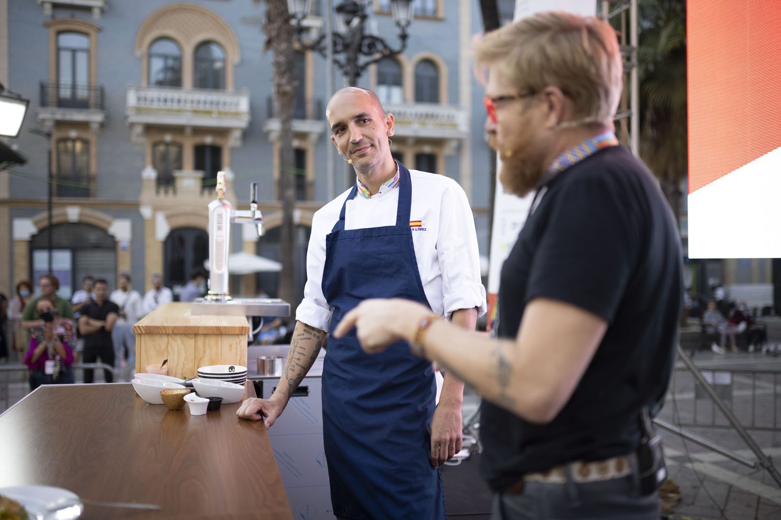 Los mejores chefs cocinan en la calle: Restaurante Ultra Marino
