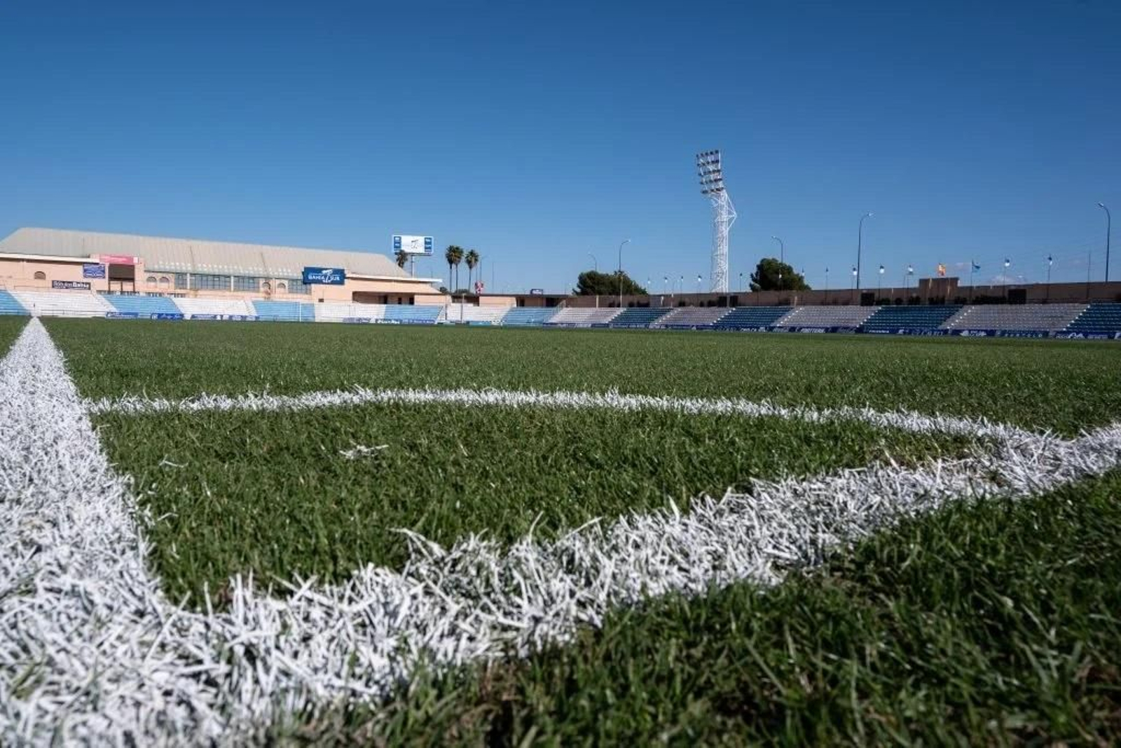 Imagen del Iberoamericano de Bahía Sur, cuya reforma sigue en marcha.