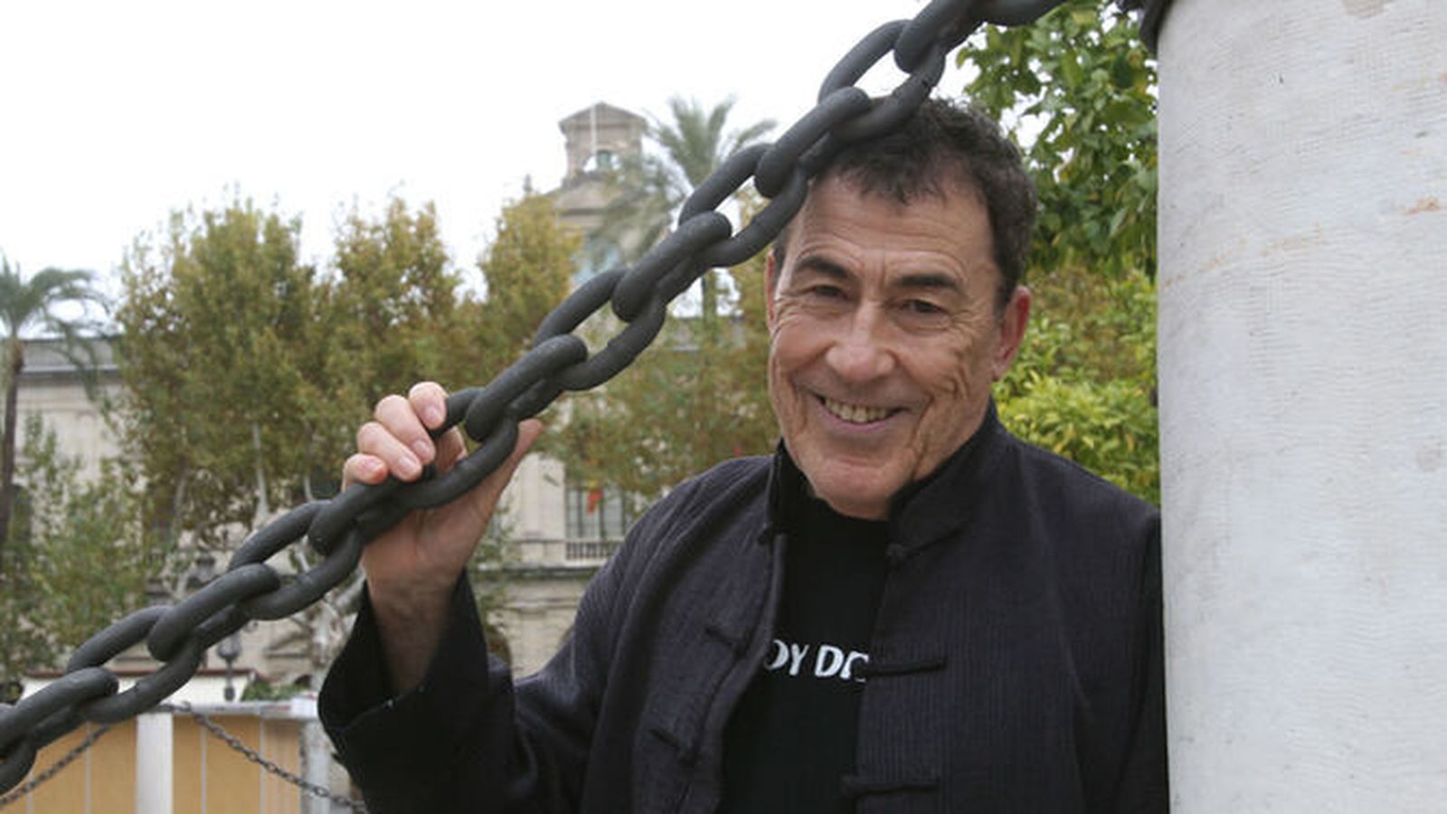 Sánchez Dragó, en una visita a Sevilla