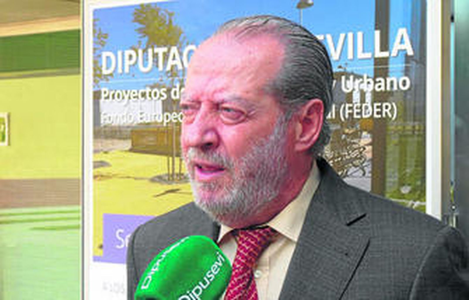 El presidente de la Diputación de Sevilla, Fernando Rodríguez Villalobos.
